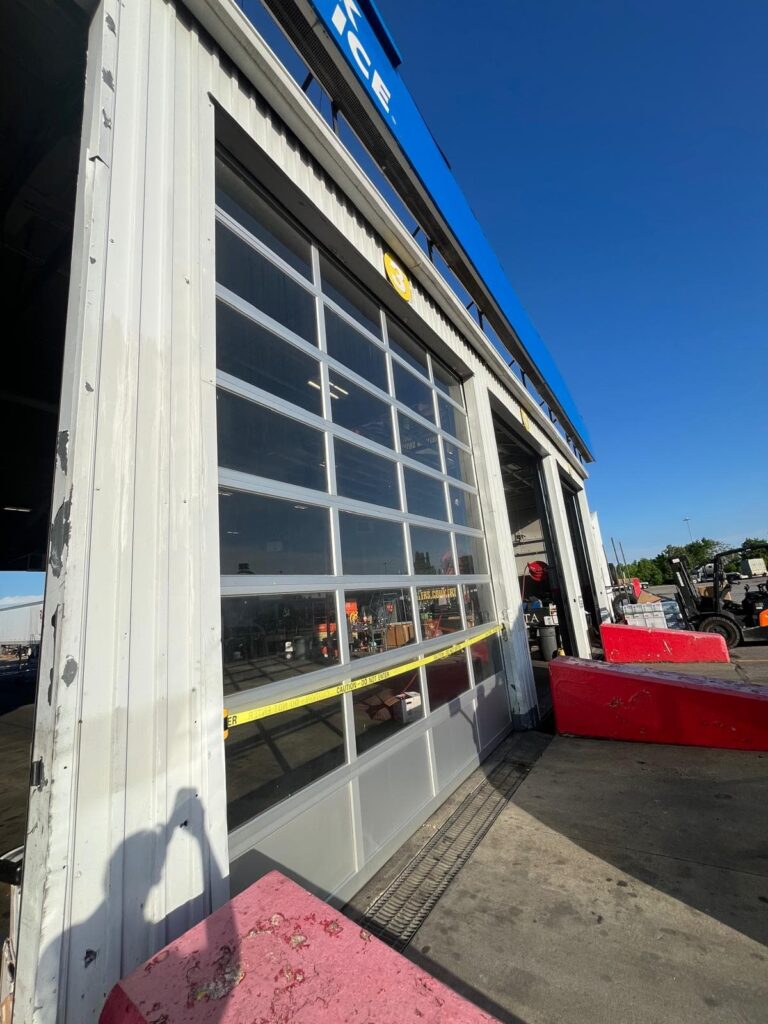 commercial garage door in san antonio