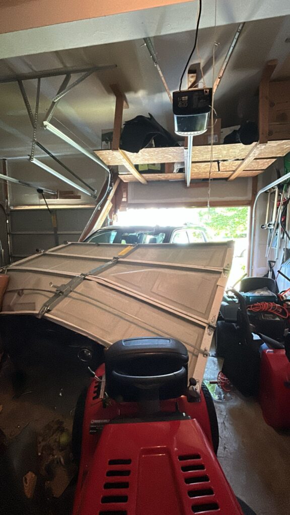 Emergency garage door repair