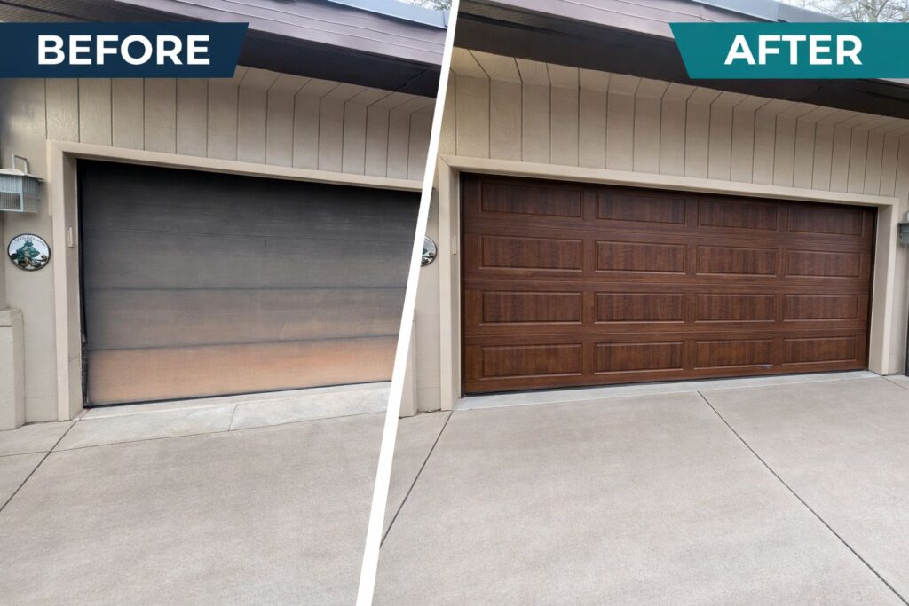 new garage door
